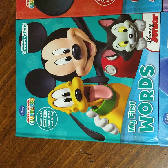 Disney Smart Pad Interactive Mickey Mouse Club House Book Set of 4 - Picture 2 of 6